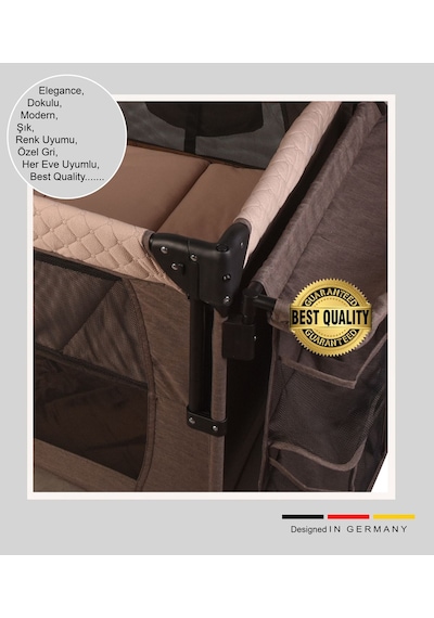 Holmer Coolstyle Anne Yanı/park Yatak Multi Pro Oyun Parkı/Anne Yanı/Beşik