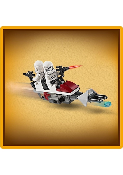 LEGO® Star Wars™ Klon Trooper ve Savaş Droidi Savaş Paketi Seti 75372-7+ Yaratıcı Oyuncak Yapım Seti - 215 Parça