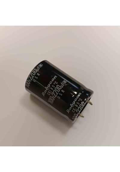 2200mf 100v 25x40 Rubycon Snap Elko Kondansatör 3 Adet