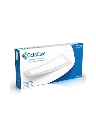 Octacare 20920 Steril Esnek Yara Örtüsü 9cm x 20cm 25 Adet