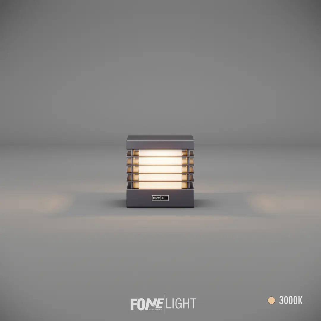 Fonelight Postila Set Üstü Alüminyum Bahçe Duvar Aydınlatma
