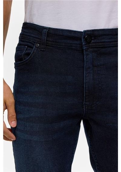 Süvari Mavi Regular Denim Pantolon Mavi