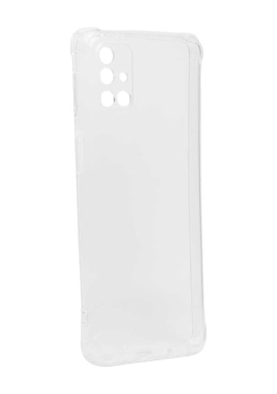 Galaxy Uyumlu M31s Kılıf Tchs Kamera Korumalı Nitro Anti Shock Silikon - Renksiz Renksiz