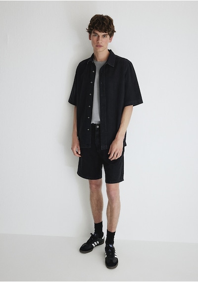 Mavi - Rotterdam Smoke Denim Şort 0410185-82793 Gri