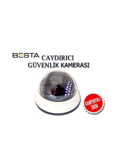 Led Işıklı Caydırıcı Sahte Dome Güvenlik Kamerası Kd-1789