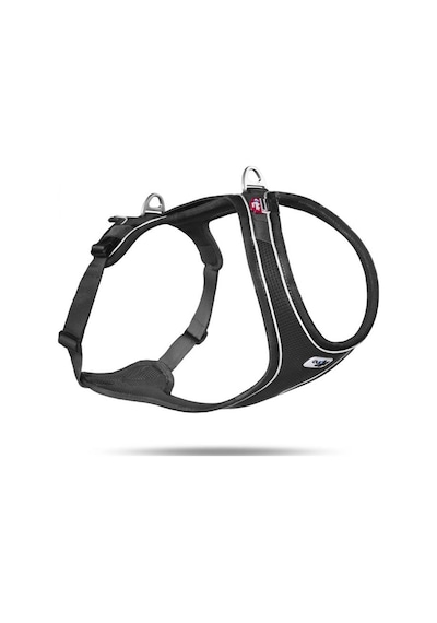 Curli Belka Comfort Harness Köpek Göğüs Tasması Siyah Medium 66-7