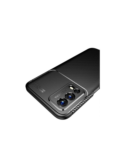 Oppo A55 4G Kılıf Karbon Silikon Case