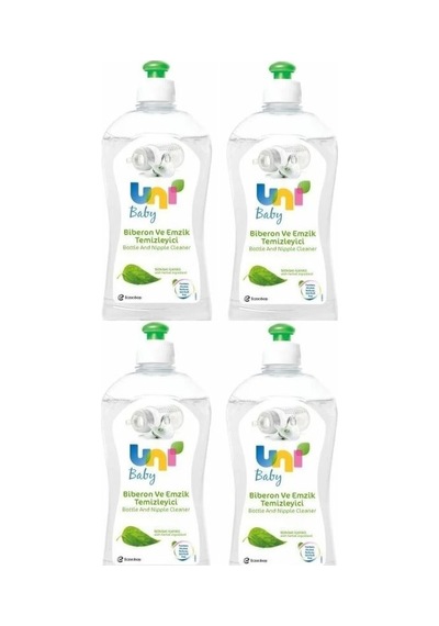 Bitkisel Içerikli Biberon Ve Emzik Temizleyici 500 Ml 4 Adet