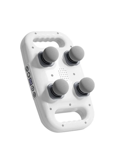 4 Başlıklı Masaj Tabancası - Ergonomik Derin Doku Sırt Ve Boyun Masaj Aleti Ve Sızı Giderici