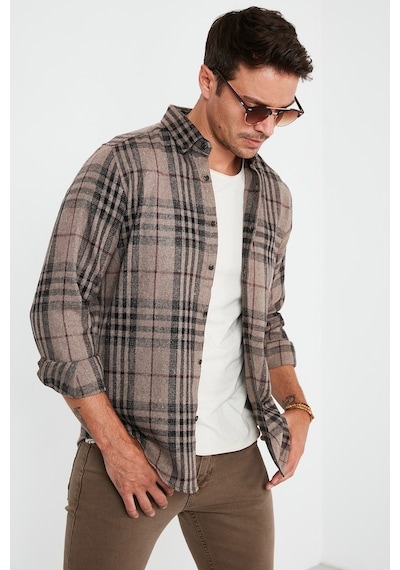 Buratti Erkek Gömlek Cf21W112844 Camel