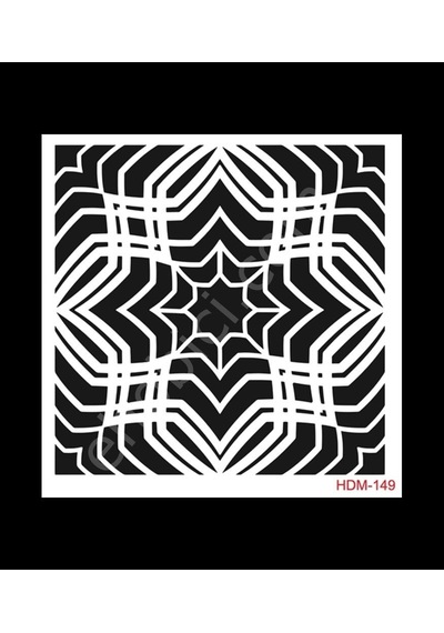 Hdm149 Cadence Home Dekor Stencil 25X25