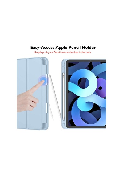 Apple Uyumlu iPad, Pro 11 1. Nesil 2018 Kılıf Kalem Bölmeli Smart Case A1