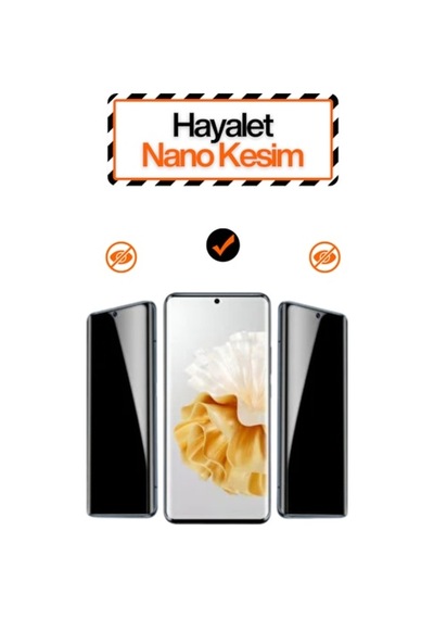Mietubl Samsung Note 10 Plus Uyumlu Hayalet Nano Ekran Koruyucu 30 Gizlilik Filtreli, Kenarsız Tam Şeffaf, Kırılmaz Esnek Polymer Zırh
