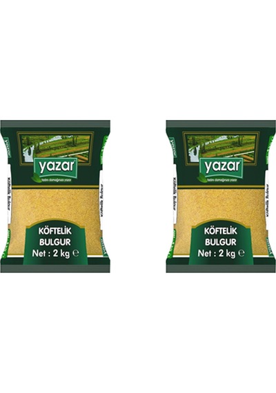 Yazar Köftelik Bulgur 2 x 2 KG