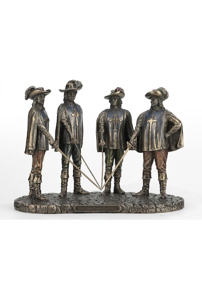 Veronese Koleksiyon 3 Silahşörler Figürü 20x15cm