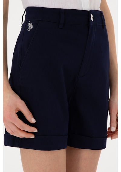 U.s. Polo Assn. Kadın Lacivert Şort / Bermuda 50309125-vr033 Lacivert