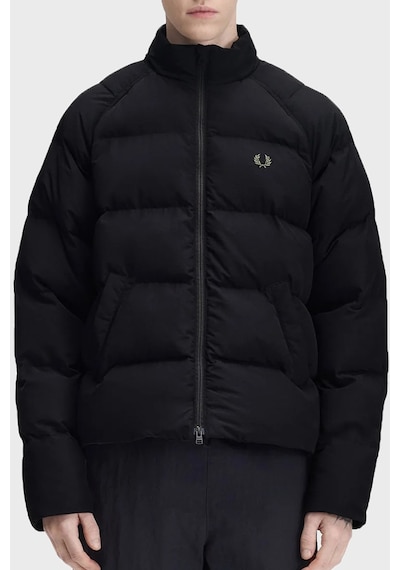Fred Perry Regular Fit İçi Dolgulu Çift Fermuarlı Mont Unisex Mont J1309 184 Siyah