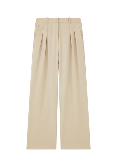 Loulou Studio Modern Kesim Pantolon Bej