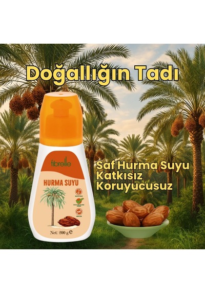 Fibrelle Hurma Suyu 200 G