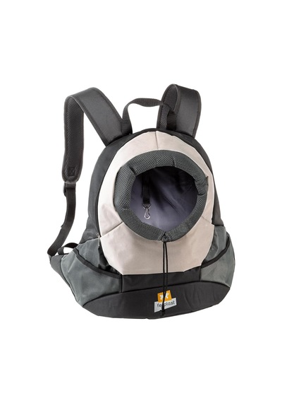Ferplast Kangoo Large Küçük Köpek Taşıma Çantası, Dolgulu Omuzlar, Sağlam Ve Dayanıklı Malzeme, Gri