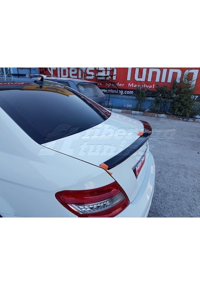 Mercedes C180(Makyajsız) Tampon Ekleri -fibersan Tuning