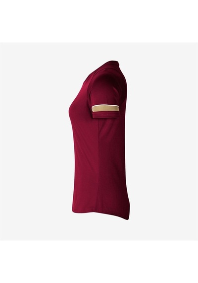 Nike W Academy 21 Training Top Kadın Antrenman Tişörtü Cv2627-677 Bordo