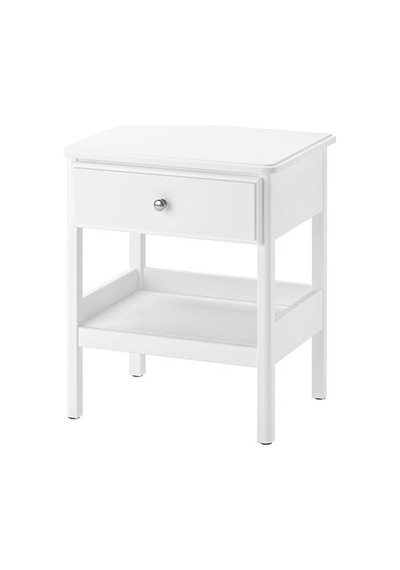 Ikea Tyssedal Komodin, Beyaz, 51x40 Cm