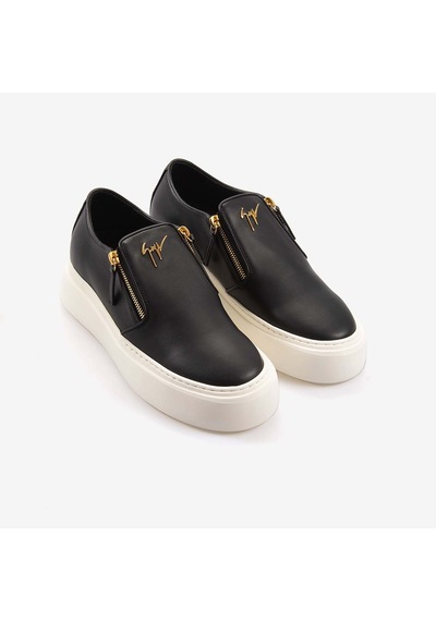 Giuseppe Zanotti Fermuarlı Erkek Spor & Sneaker Ayakkabı Eu40010 Siyah