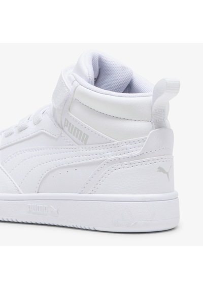 Puma Rebound V6 Mid Çocuk Beyaz Spor Ayakkabı 393832 Beyaz