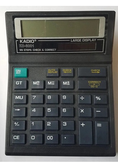 Jenerik Kd-6001 Hesap Makinası Çok Renkli