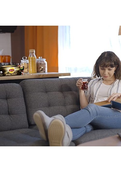 Lipton Earl Grey Bergamot Aromalı Demlik Poşet Çay 48'li Paket