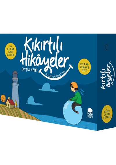 Kıkırtılı Hikayeler - 3. Sınıf Seti 10 Kitap-Serpil Kaya - Mavi Kirpi Kitap