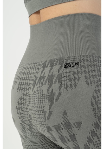 Maraton Active Slimfit Kadın Tayt Fitness Siyah Tayt 812101 SiYAH