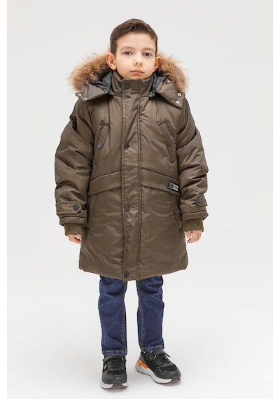 Benittokids Erkek Çocuk Yelekli Mont 2'li Takım 51291 Haki