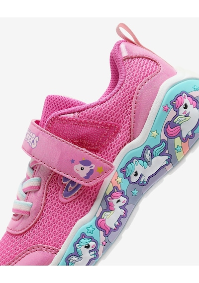 Skechers Play Scene - Fun Squad Küçük Kız Çocuk Pembe Spor Ayakkabı 303158n Pkmt Pembe