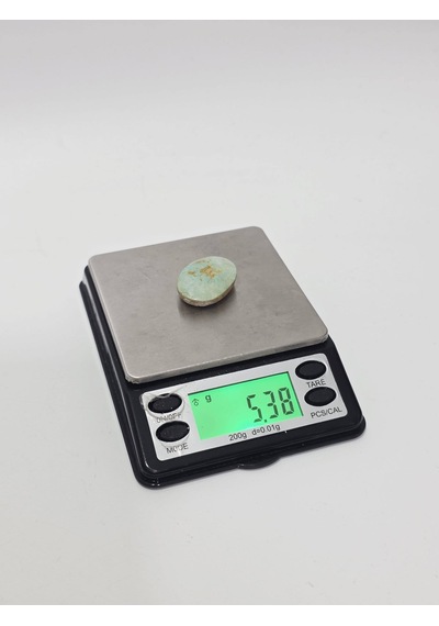 Doğal İran Nişabur Firuze Turkuaz Taşı 26,9 Karat - 5,30 Gram