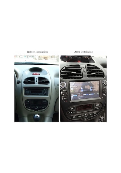 7.0 İnç Peugeot 206 / 207 Uyumlu Android Auto Carplay 64gb 1027 Multimedya Oem I Arka Kamera  7"