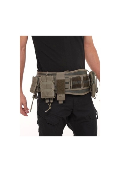 Molle Kemer Koyu Haki Renk Çok Renkli