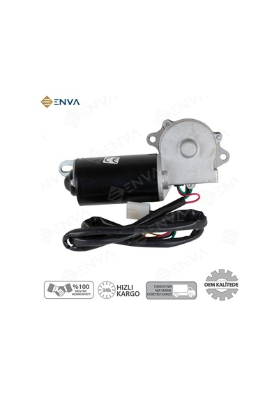 Jeep Cj3 / Cj5 / Cj6 / Cj7 Ön Cam Silgi Silecek Motoru 12V
