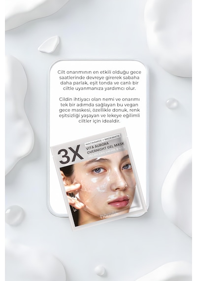 Vita Aurora Overnight Mask Yoğun Onarım Jel Gece Maskesi