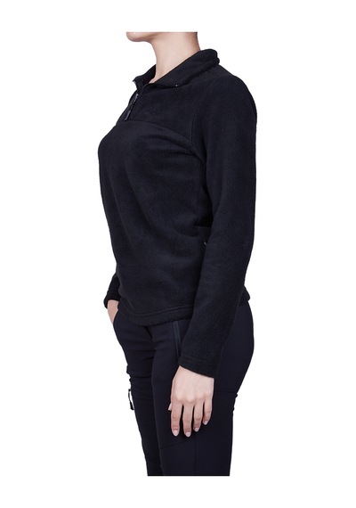 Alpinist High Hill Kadın Polar SweatShirt Siyah
