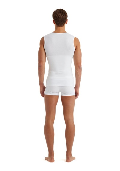 Blackspade Erkek Korse Atlet 9208 - Beyaz