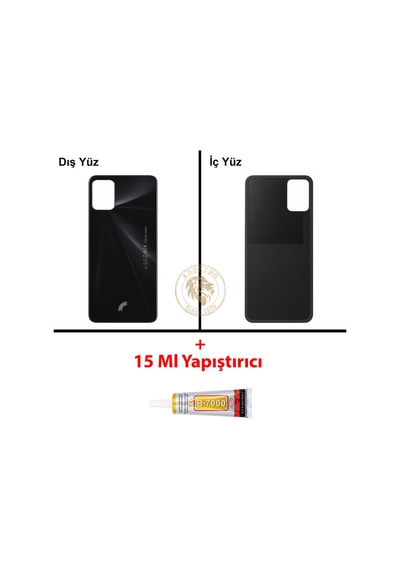 Reeder Yapıs Tırıcı S19 Max Siyah Yapıs Tırıcı B-7000 Yapıştırıcı Arka Kapak Arka Cam Batarya Kapağı Lazer Kesim Kapak Pil Kapağı Back Cover Çok Renkli