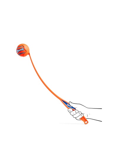Hepsifur Chuckit Sport Launcher Büyük Boy Top Fırlatıcı Tenis Topu Hediyeli 1240063