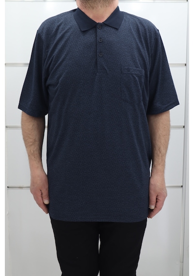 Becces Dmctekstil Erkek 004 Desenli Klasik Kesim Rahat Kalıp Tek Cepli Battal Polo Yaka T-shirt Lacivert Becces Dmctekstil Erkek 004 Desenli Klasik Kesim Rahat Kalıp Tek Cepli Battal Polo Yaka T-shirt Lacivert