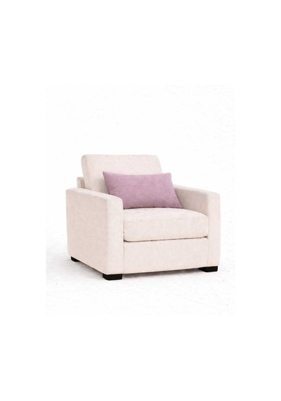 Kadife Dokulu Pudra Renk Kırlent Yastık Kılıfı 2 Adet 50 X 30 Cm