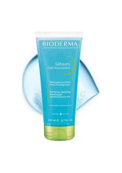 Bioderma Sebium Foaming Karma Yağlı ve Akne Eğilimli Ciltler için Yüz Temizleme Jeli 100 ML