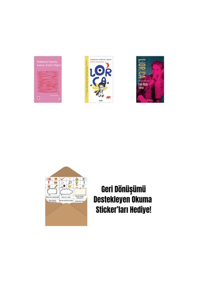 Everest Açıkhava 8 - Kanlı Düğün + Lorca Bütün Oyunları 4 + Kanlı Düğün Yerma + Okuma Sticker'ları