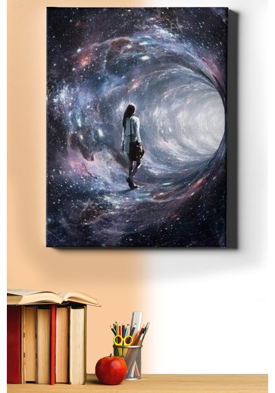 Webstyle Sayılarla Boyama Seti Kasnaklı Uzayda Yolculuk 60 X 75 Cm