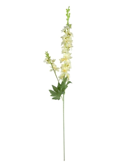 Yapay Çiçek Krem Sümbül Tek Dal Tomurcuklu 85 15cm Kumaş Çiçek Uzun Dal